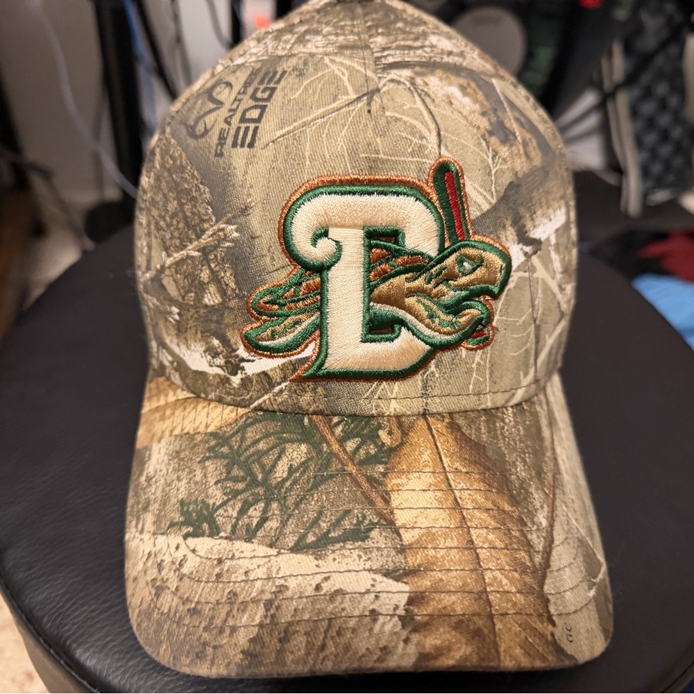 Daytona Tortugas Camouflage Baseball Cap with Embroidered Logo